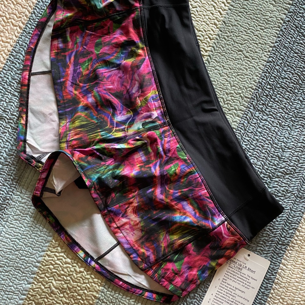 Lululemon speed shorts